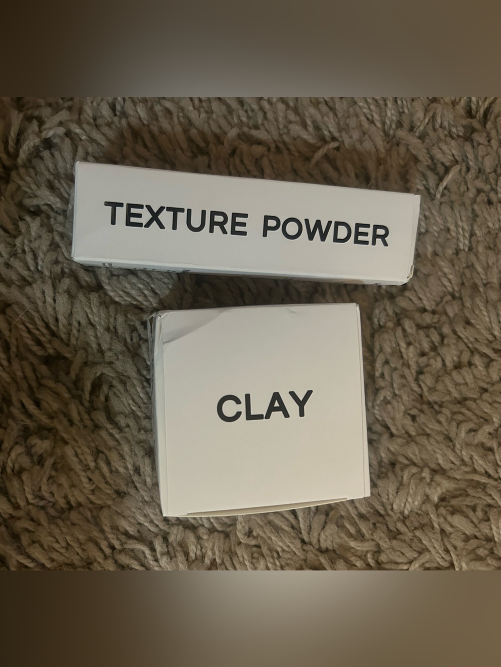 Texture Powder & Clay Hair Styling Set - White